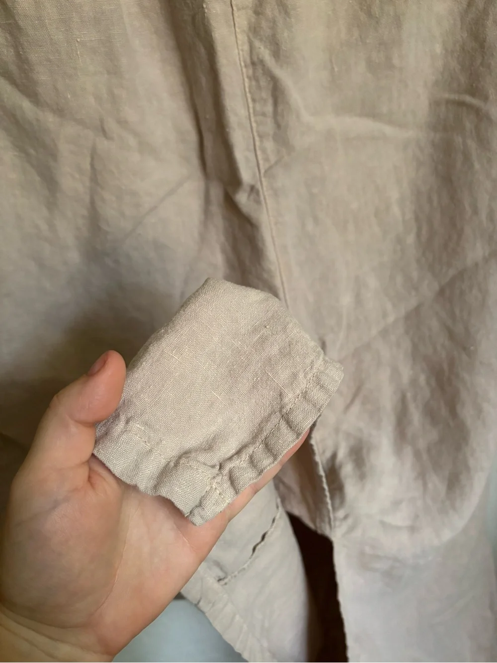 Color Me Cotton Midi Skirt in Taupe